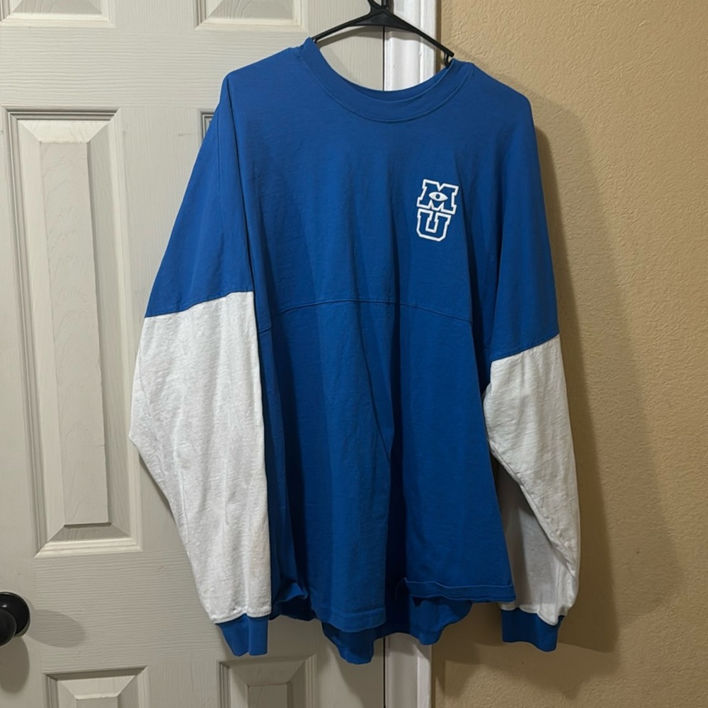Monsters Inc University - Disney Spirit Jersey - Disneyland-Blue/White-XXL-NWOT